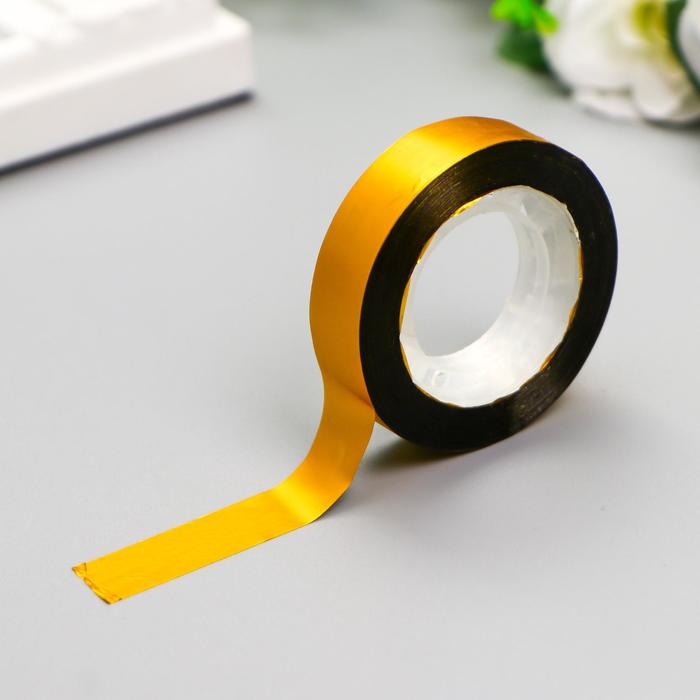 Декоративный скотч "Золото матовое"