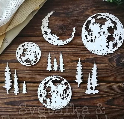 Чипборд EasyBusyHobby "Моя Луна"