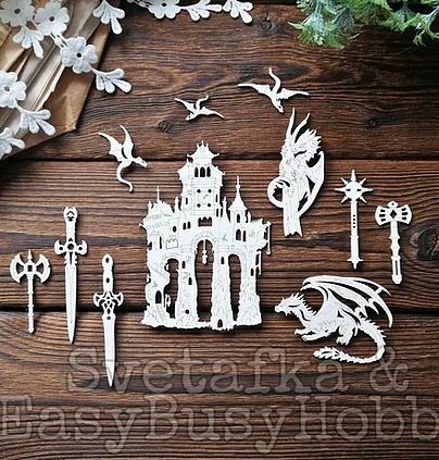 Чипборд EasyBusyHobby "Огнём и мечом"