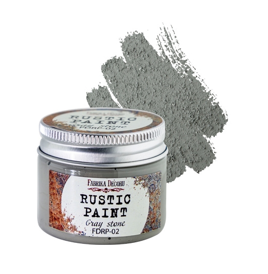 Краска Фабрика декору "Рустик", цвет Серый камень