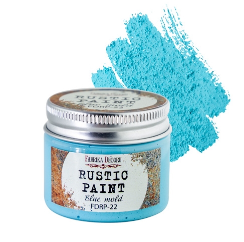 Краска Фабрика декору "Рустик" Голубая плесень