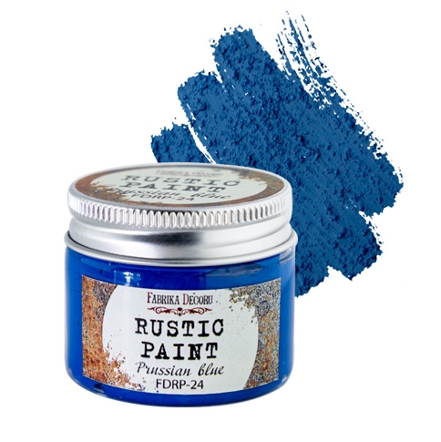 Краска Фабрика декору "Рустик", цвет Берлинская лазурь