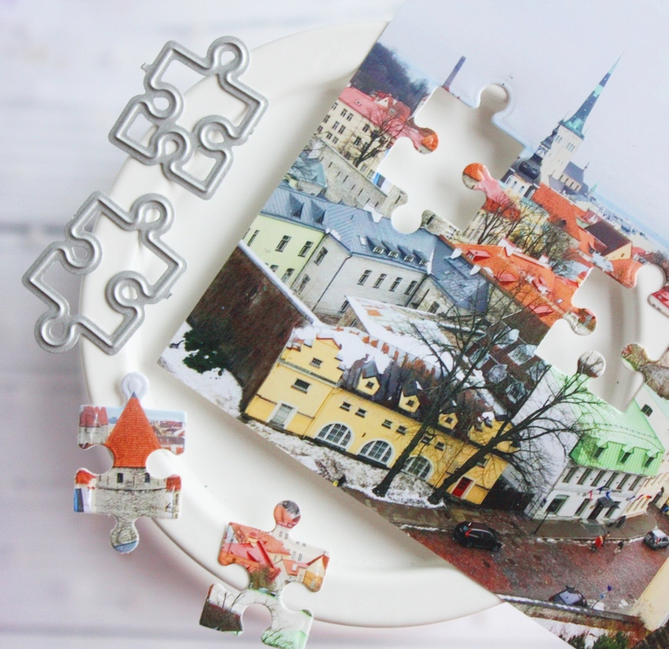 Ножи для вырубки Hobby-time "Два пазлика"