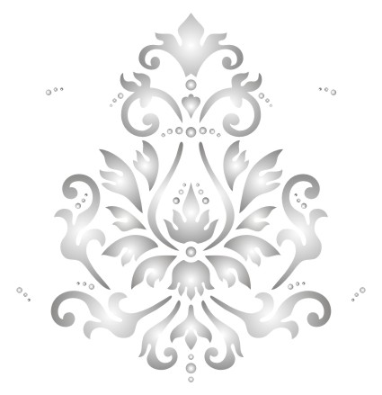 Трафарет Katrin "Дамаск №1" 30х31см