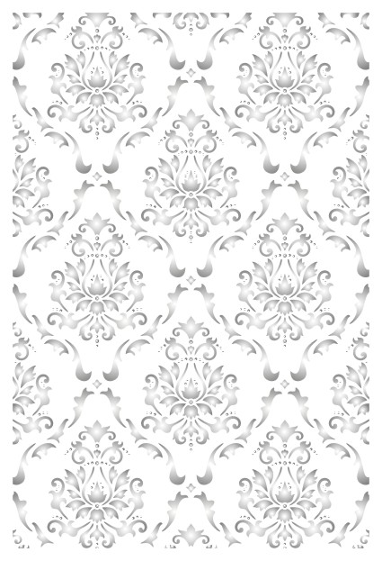 Трафарет Katrin "Дамаск №3 фоновый" 30х44см