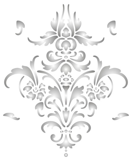 Трафарет Katrin "Дамаск №2" 32х39см