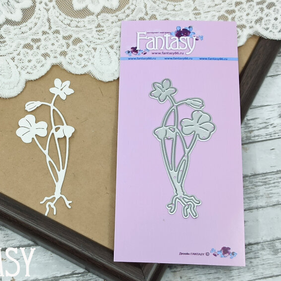 Ножи для вырубки Fantasy "Букет из клевера"