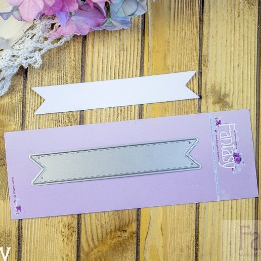 Нож для вырубки Fantasy «Пустой средний флажок»