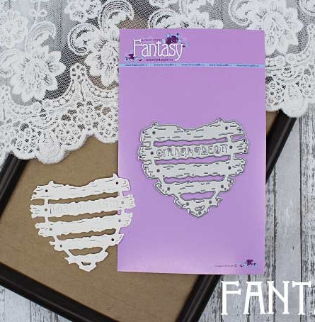 Нож для вырубки Fantasy «Сердце деревяшка»