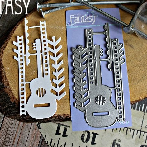 Нож для вырубки Fantasy «Гитара, кинопленка»