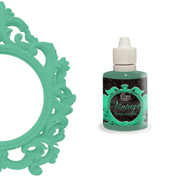 Декоративная краска с эффектом патины "Зимний сад"