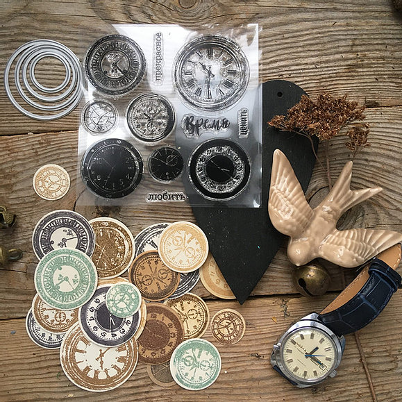 Ножи + штампы mimi cut "Тик-так"