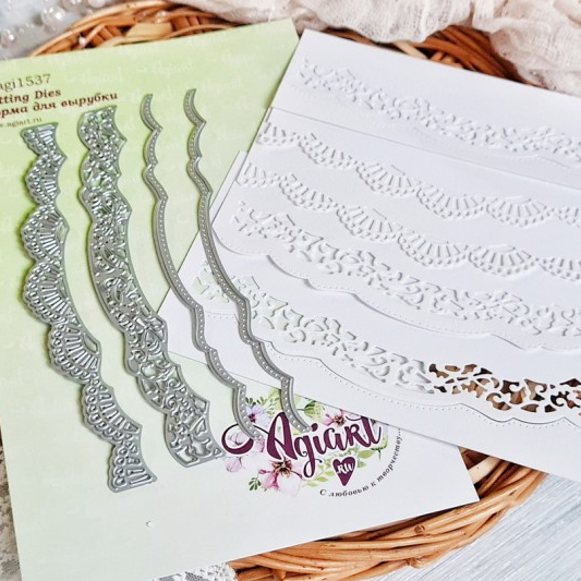 Нож для вырубки Agiart "Ажурные берега"