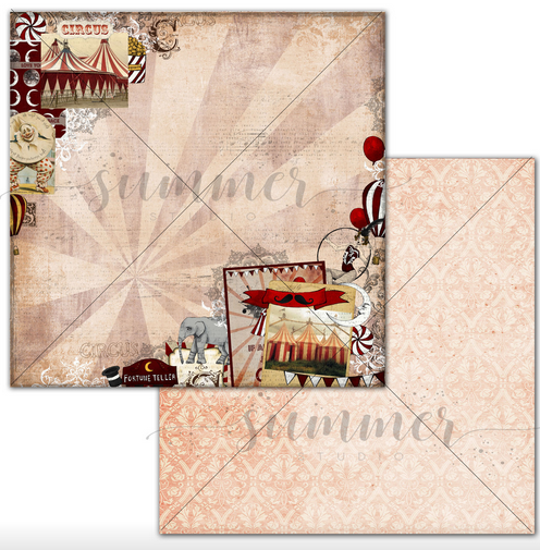 Бумага Summer studio "Circus" Celebrate everything (SMST158)