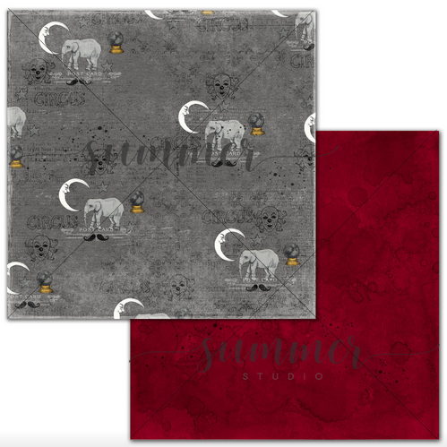 Бумага Summer studio "Circus" Magic tricks (SMST160)