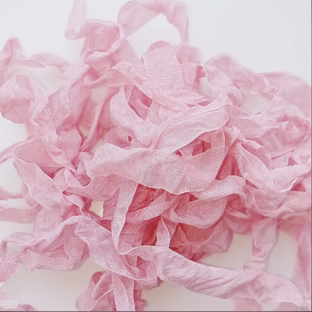 Шебби-лента 5 метров, цвет Пыльная роза (267)