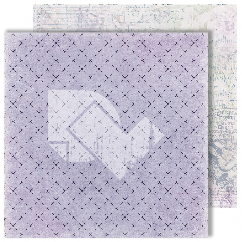 Бумага Dream Light Studio "Flowers Symphony" Violin (DL26)