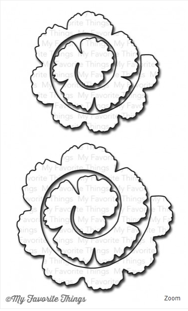 Нож для вырубки My Favorite Things "Mini Royal Roses"