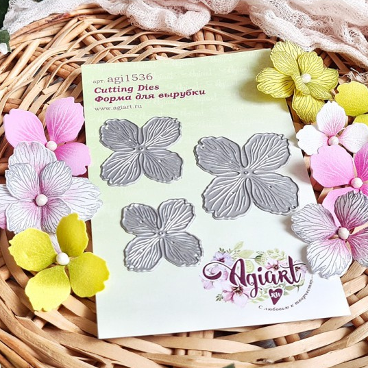 Нож для вырубки Agiart "Жасмин"