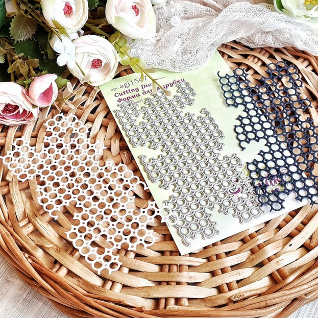 Нож для вырубки Agiart фоновый "Оптическая иллюзия"