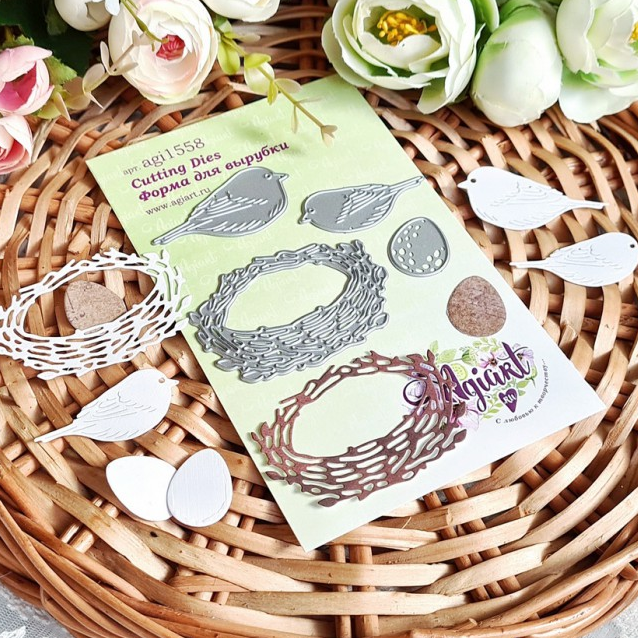 Нож для вырубки Agiart "Семейное гнездышко"