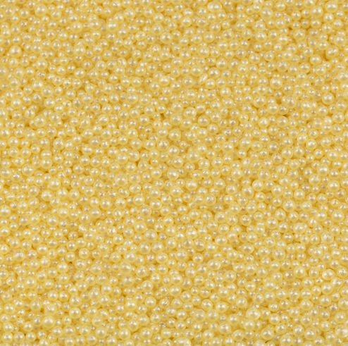 Микробисер Zlatka. Цвет светло-жёлтый