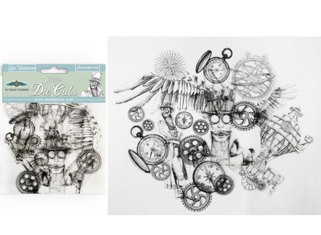 Набор прозрачных высечек Stamperia «Sir Vagabond»