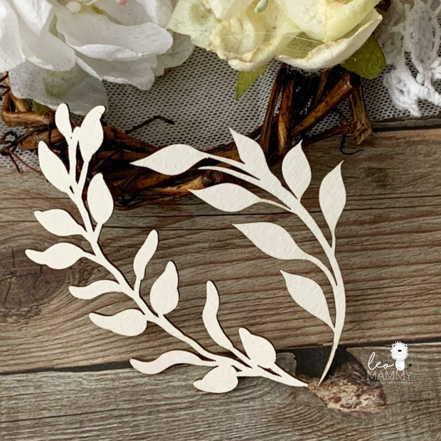 Чипборд LeoMAMMY "Растительные веточки №2" 2шт