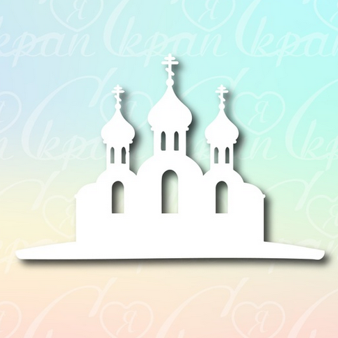 Чипборд LeoMAMMY "Церковь"