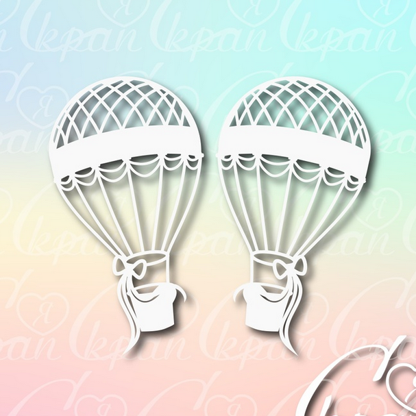 Чипборд LeoMAMMY "Воздушные шары" 2шт