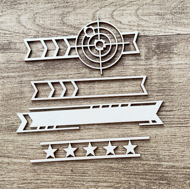 Чипборд LeoMAMMY "Набор для дембельского альбома №1"