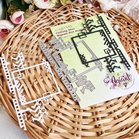 Нож для вырубки Agiart Рамка "Хронология"