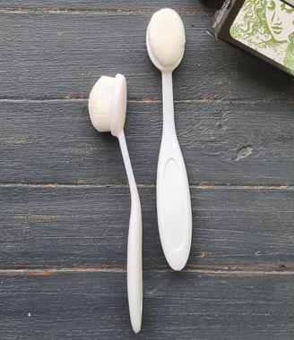 Кисть для тонирования и растушевки 3см Белая