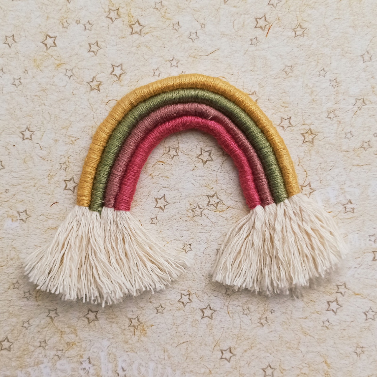 Тканевое украшение "Nursery" Радуга