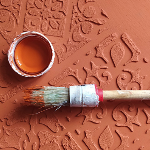 Меловая краска Fractal Paint 20ml "Светлый терракот"