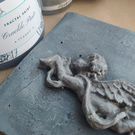 Паста с эффектом трещин Fractal Paint "Графит" 50ml