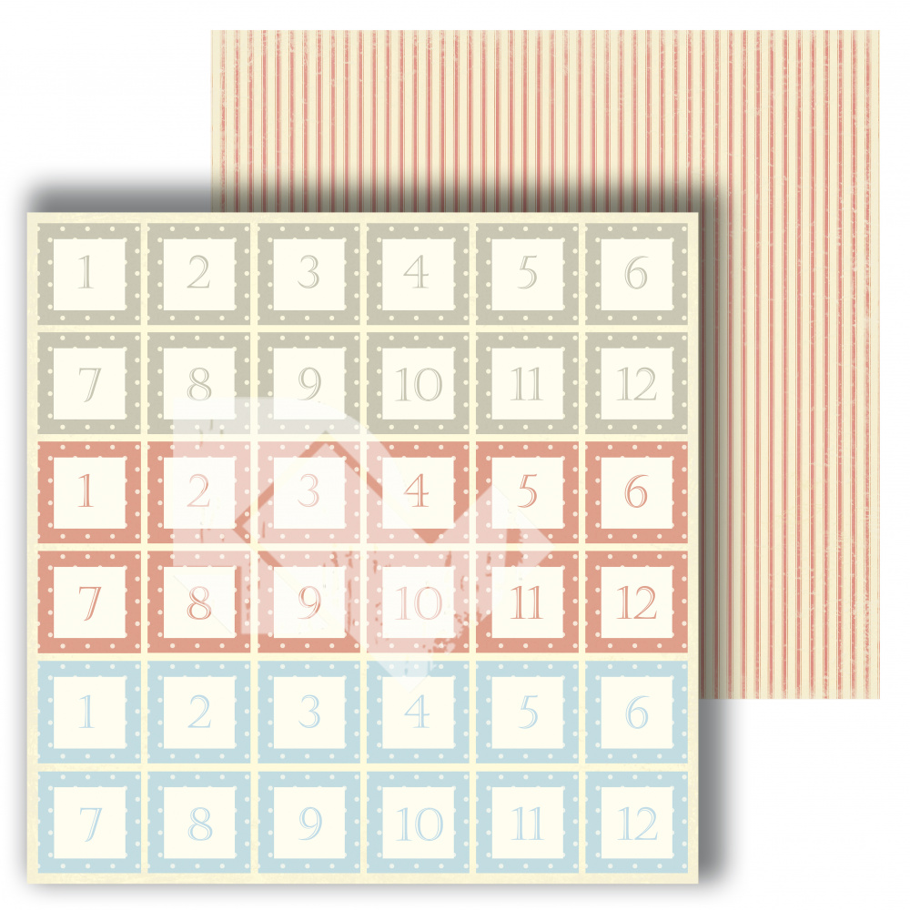 Бумага Dream Light Studio "Волшебные сны" Цифры (DL38)