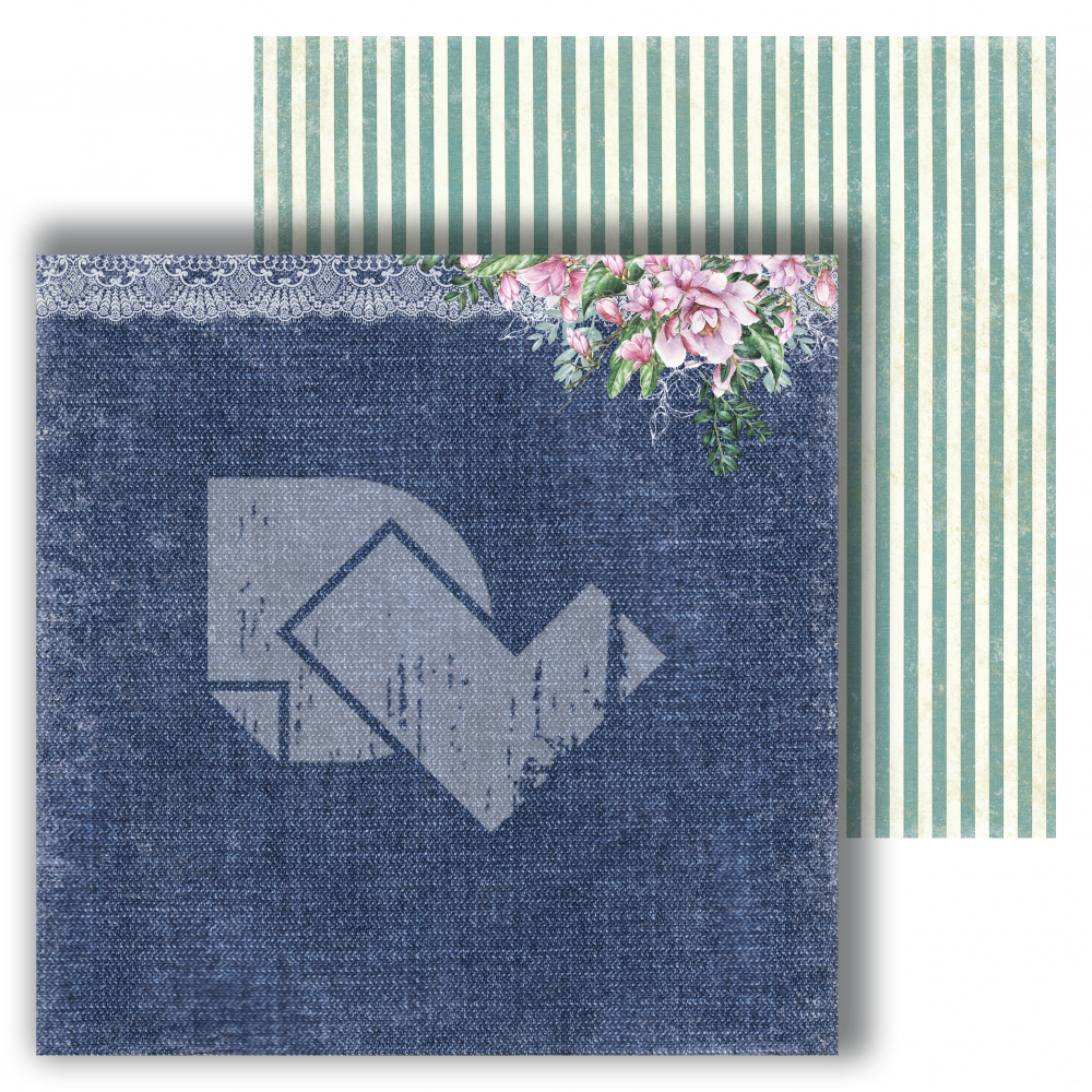 Бумага Dream Light Studio "Магнолия" Полоски (DL43)