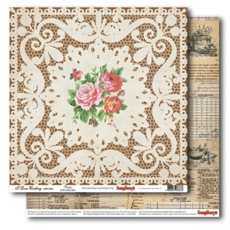 Бумага Scrapberrys " Готовим Дома" Рецепты (SB422)