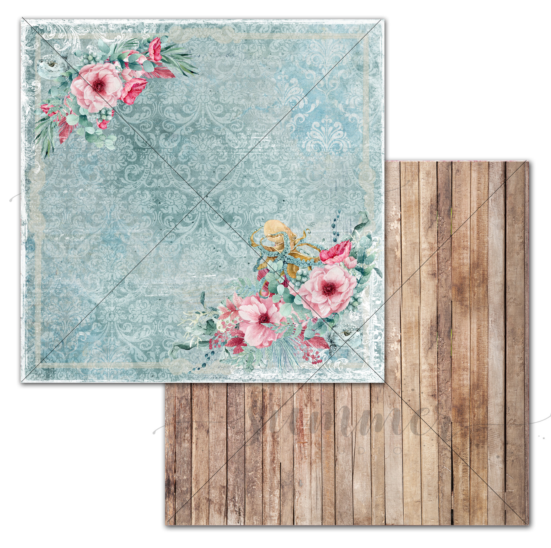 Бумага Summer studio "Dreams come true" Vacation garden (SMST195)