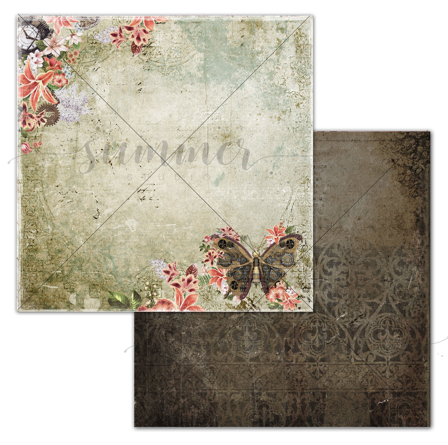 Бумага Summer studio "Turn back time" Timeless (SMST200)