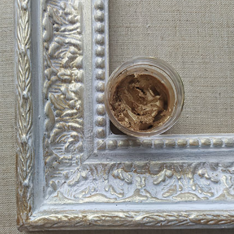 Воск Fractal Paint «Белое золото»