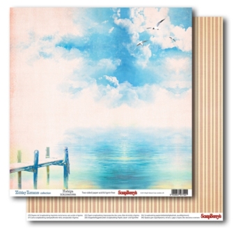 Бумага Scrapberrys " Курортный Роман" Ностальгия (SB436)