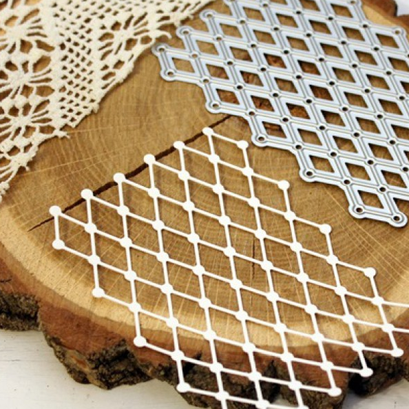 Нож для вырубки Agiart фоновый "Ромбы"