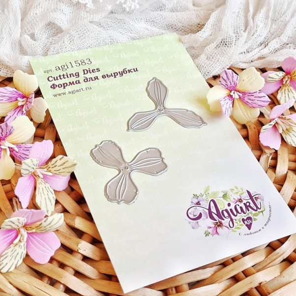 Нож для вырубки Agiart "Альстромерия малая"