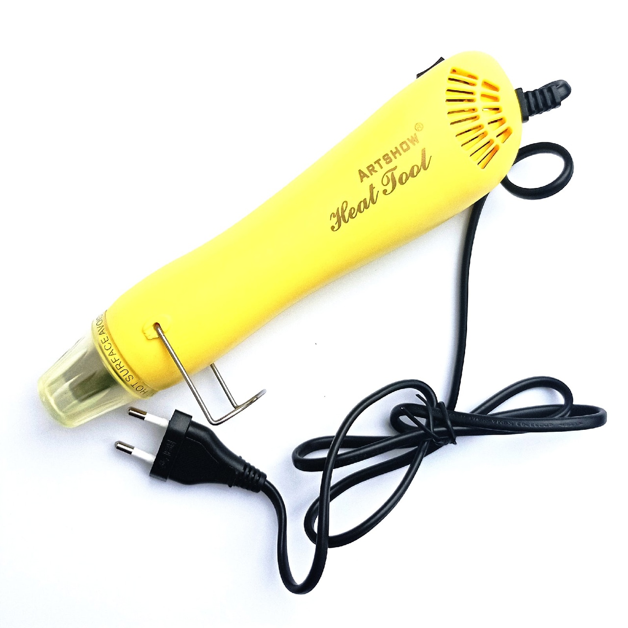Тепловой пистолет (фен) для эмбоссинга ЖЁЛТЫЙ