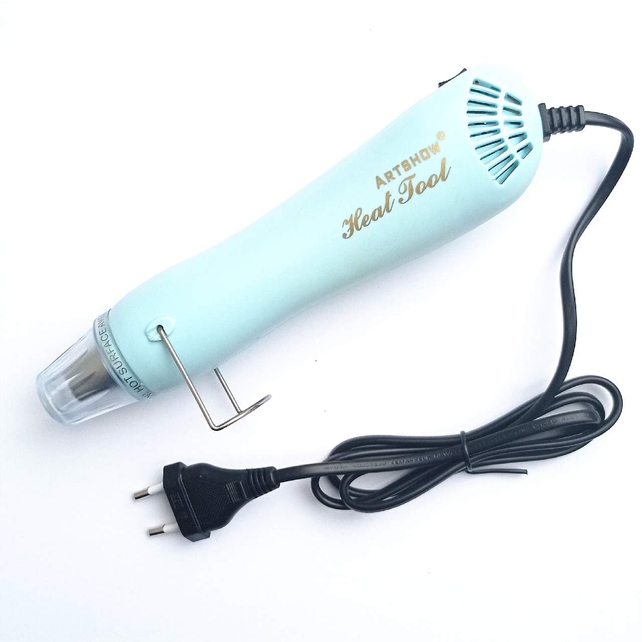 Тепловой пистолет (фен) для эмбоссинга ГОЛУБОЙ