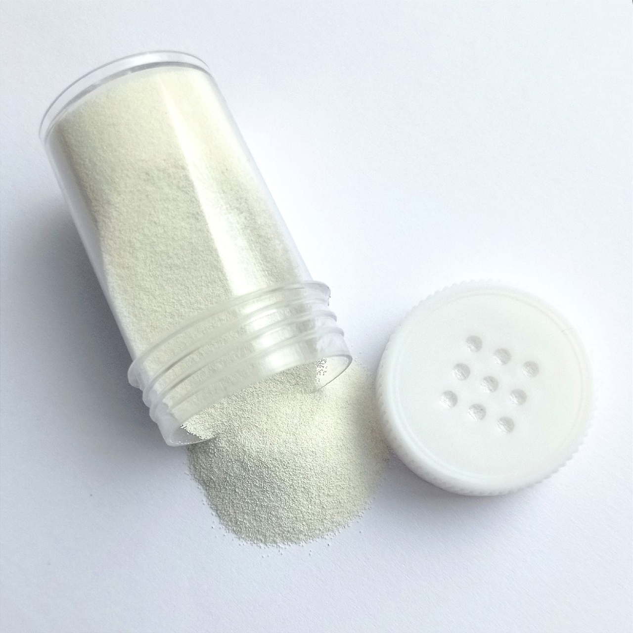 Пудра для эмбоссинга 20 мл в баночке-солонке Белая