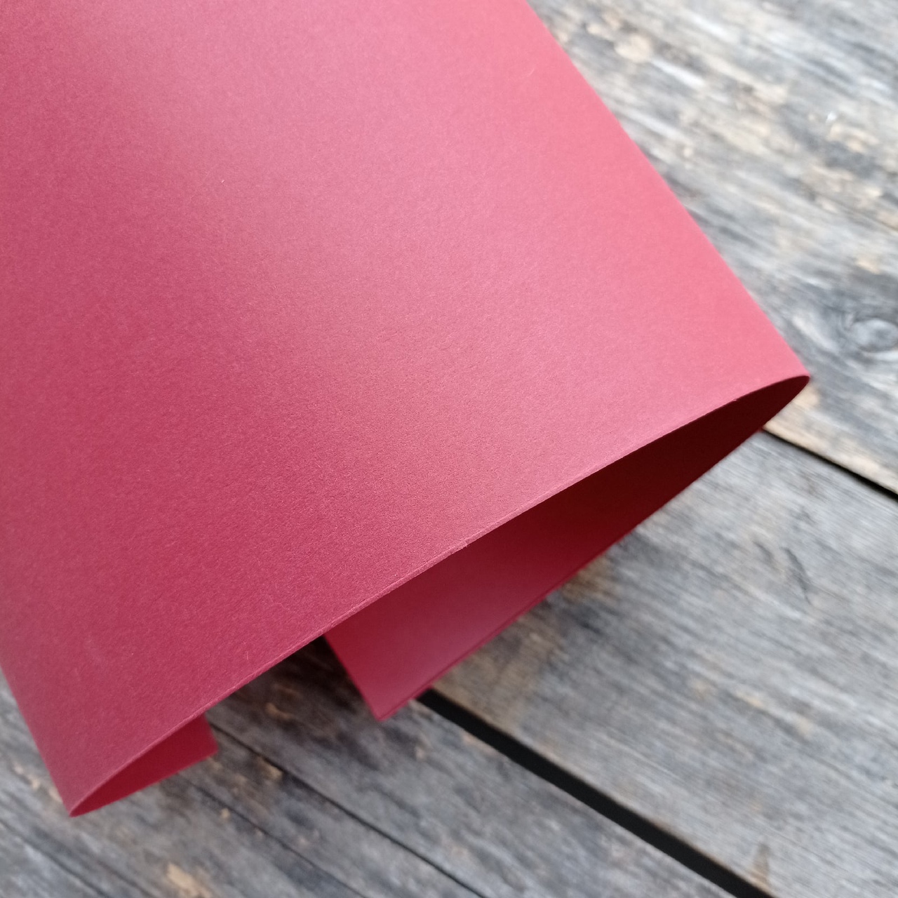 Крафт-текстиль Kraft-tex БОЛЬШОЙ ОТРЕЗ 45х150 см Бордовый