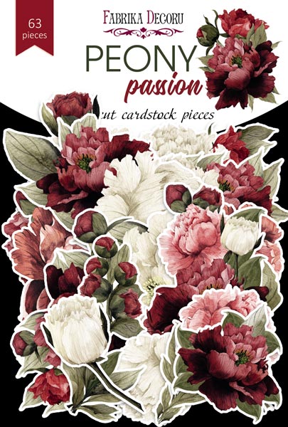 Набор высечек Фабрика Декору "Peony passion"